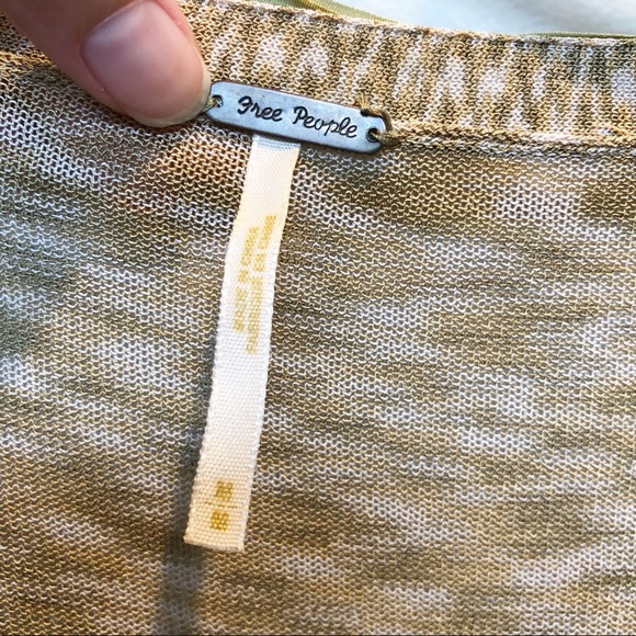 Free People Long Button Down Cardigan - Picture 4 of 5